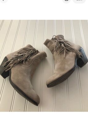 Sam Edelman Fringed Louie Booties